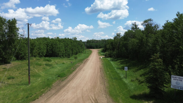 View from front of the development