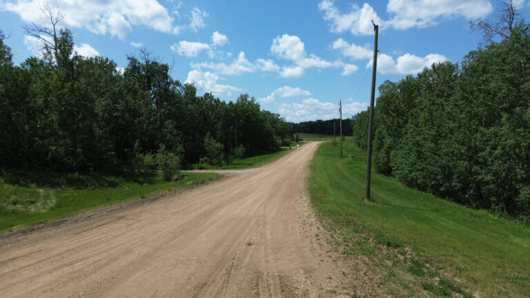 View from back of the development