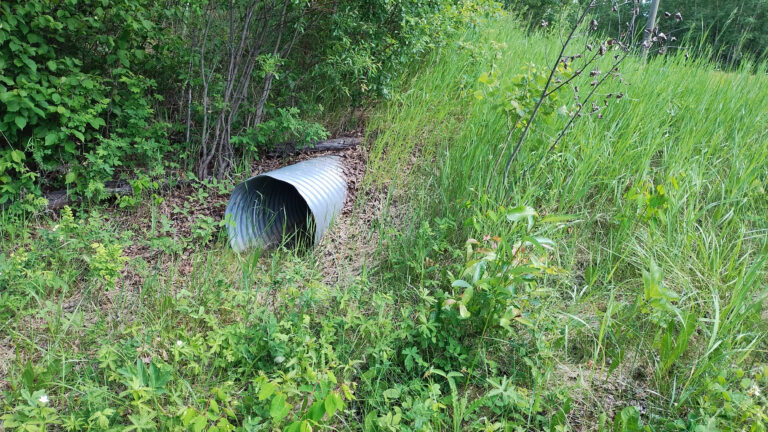 Culvert & drive installed for both lots for both lots